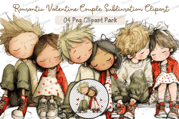 Download Romantic Valentine Couple Clipart Png, - Premium Bundle